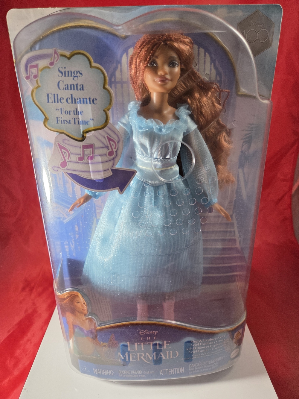 Disney The Little Mermaid Ariel Singing Doll Dress - Light Blue